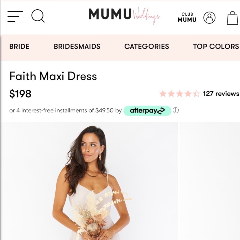 New with tags! Show Me Your MuMu, Faith Maxi dress